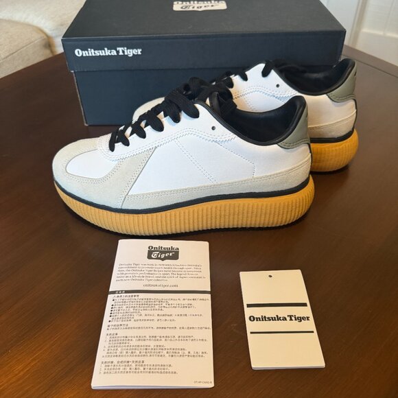 Onitsuka Tiger Delecity White/Lichen Green - Picture 5 of 6